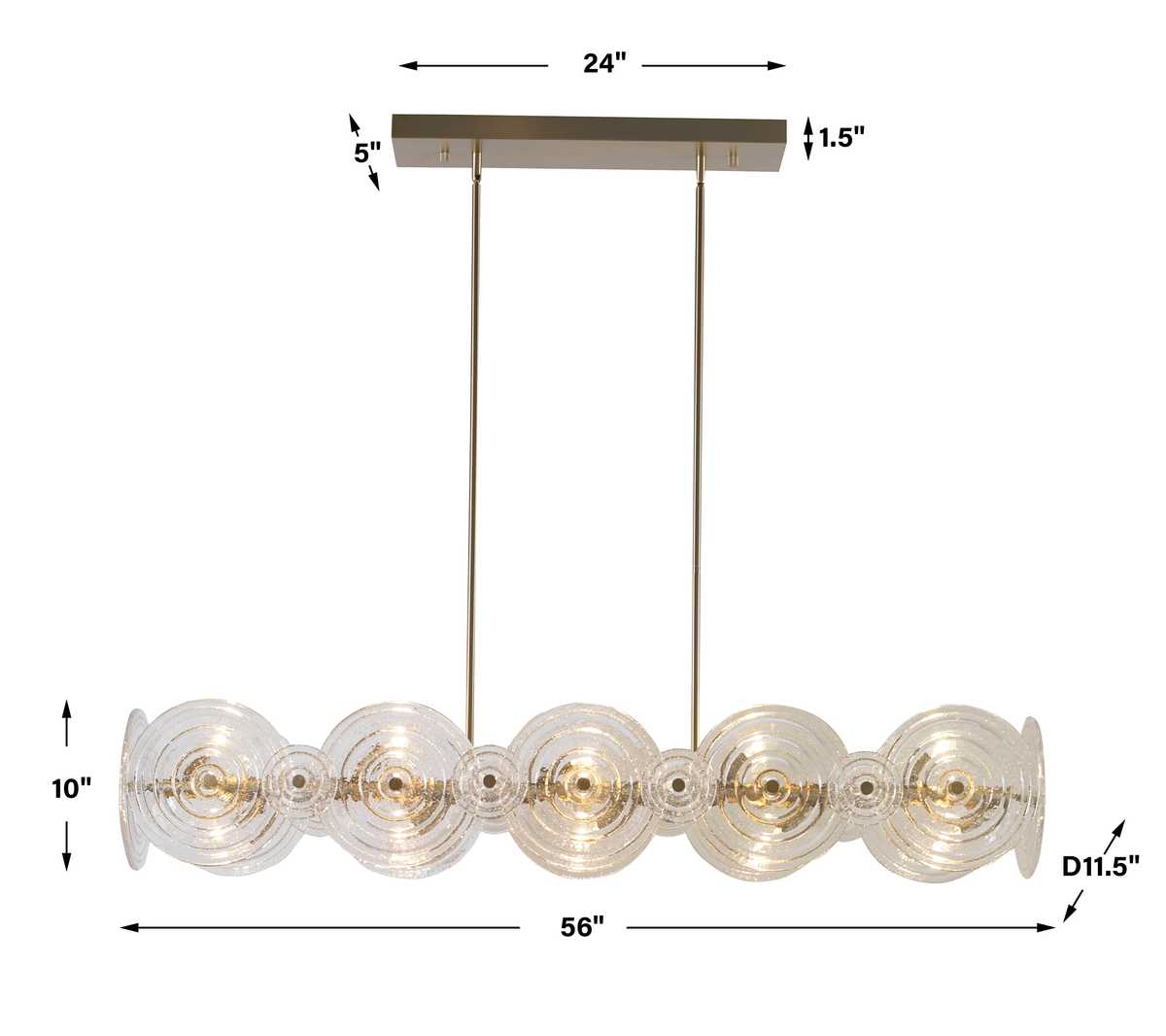 Cirque, 10 Lt Chandelier