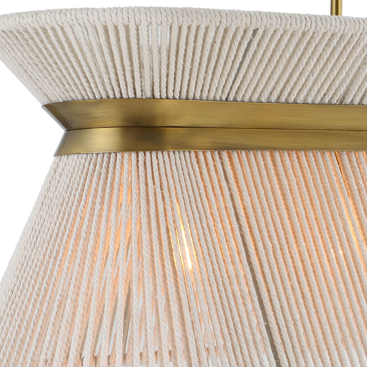 Highly Strung, 5 Lt Linear Pendant - White