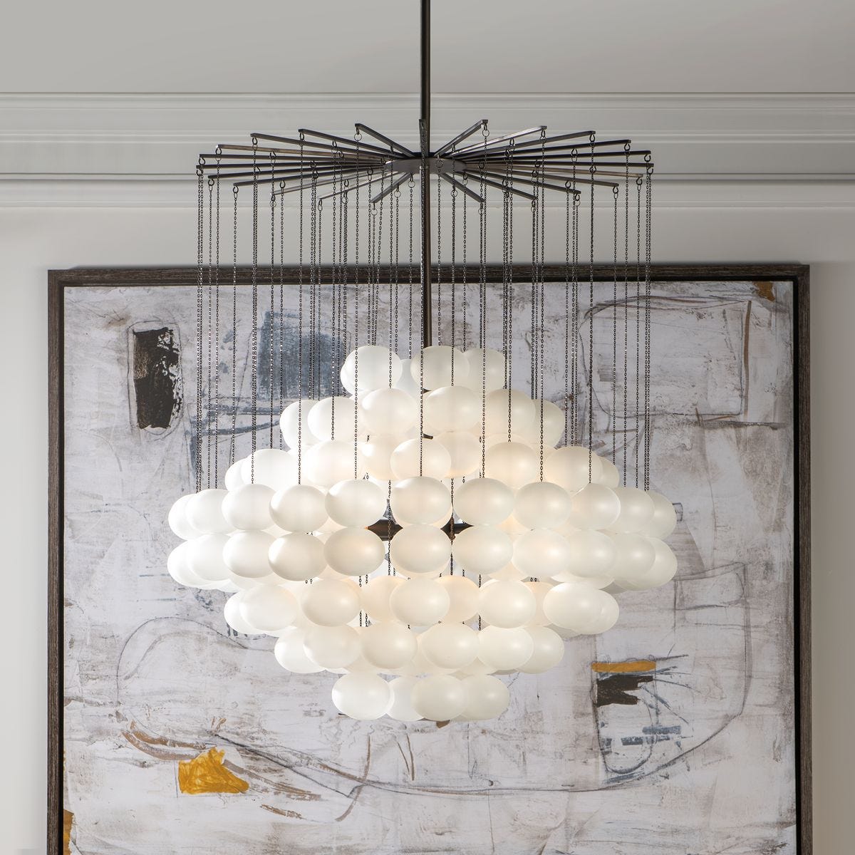 Baubles, 6 Lt Chandelier