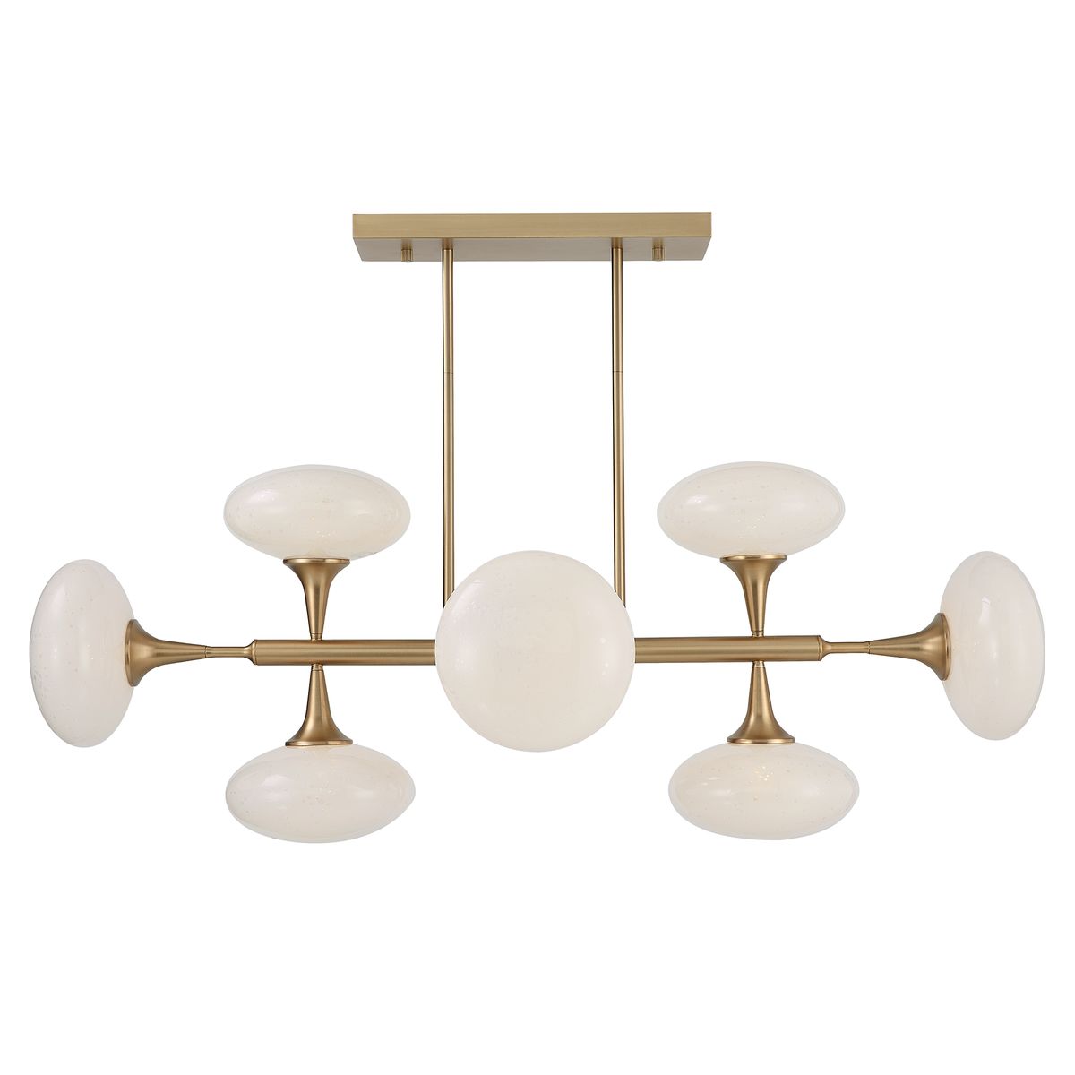 Vienna, 8 Lt Pendant - Brass