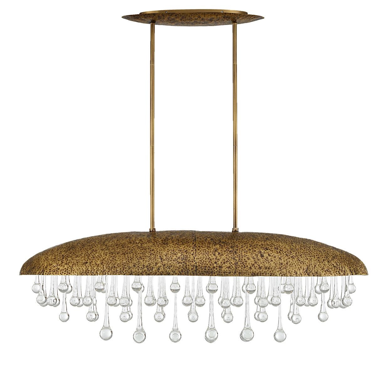 Downpour, 10 Lt Pendant - Oval