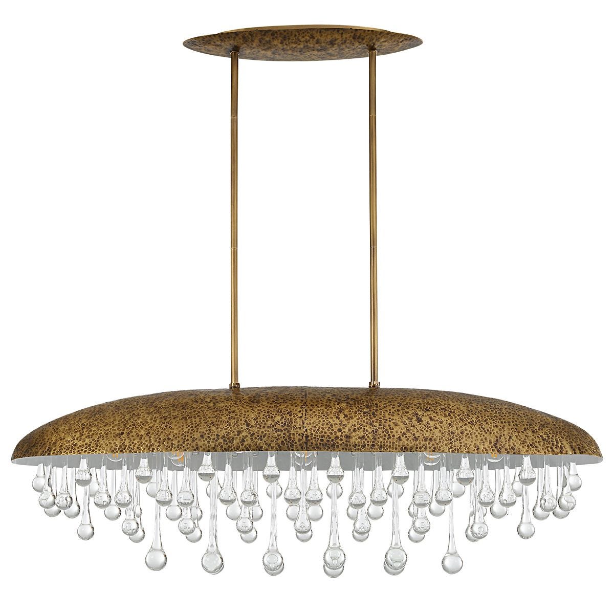 Downpour, 10 Lt Pendant - Oval