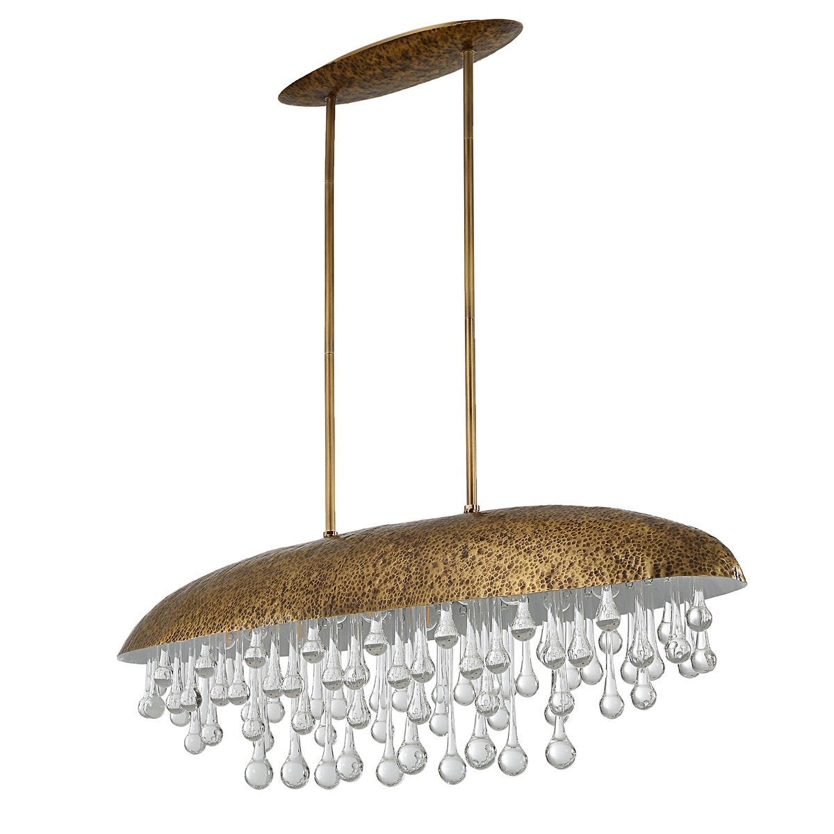 Downpour, 10 Lt Pendant - Oval