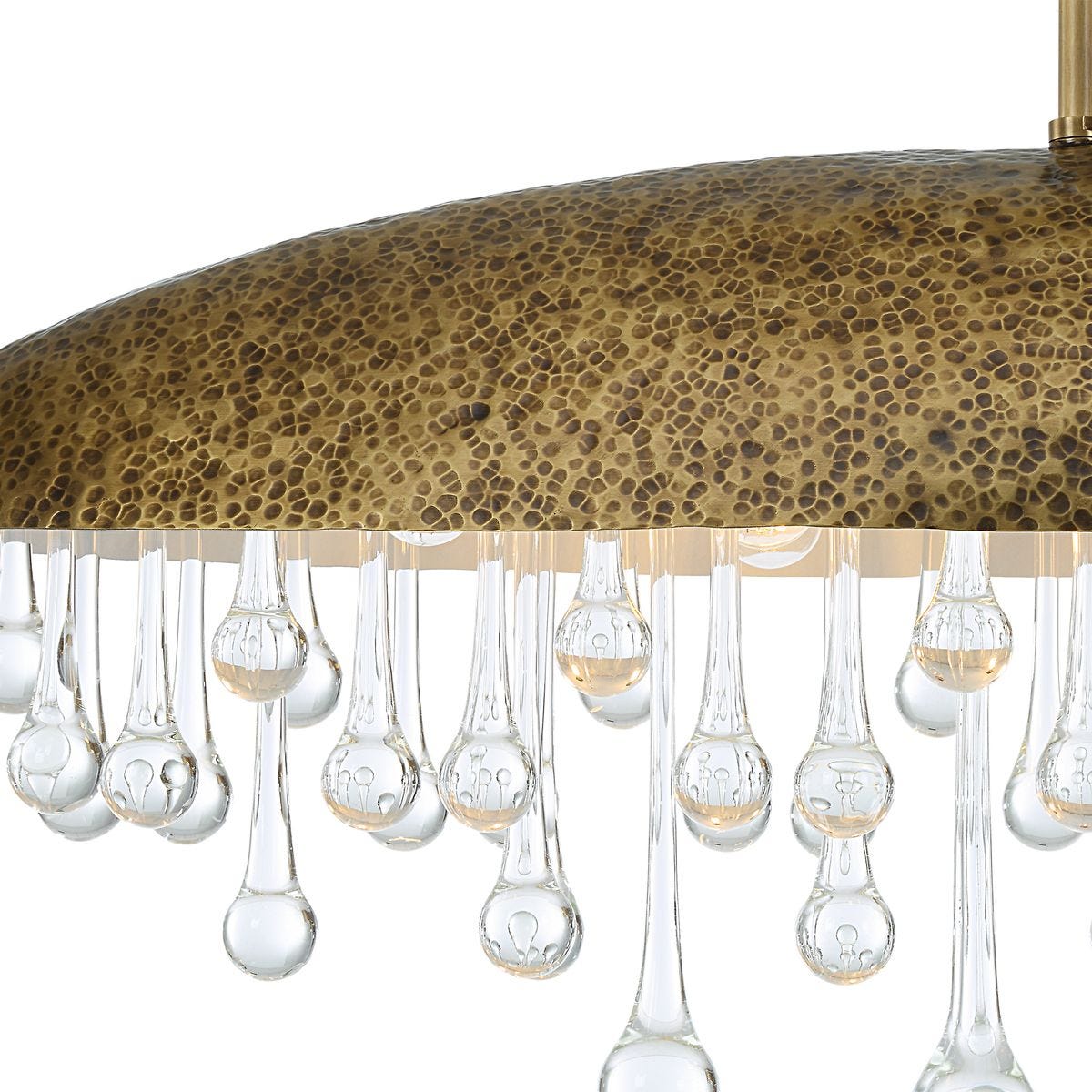 Downpour, 10 Lt Pendant - Oval