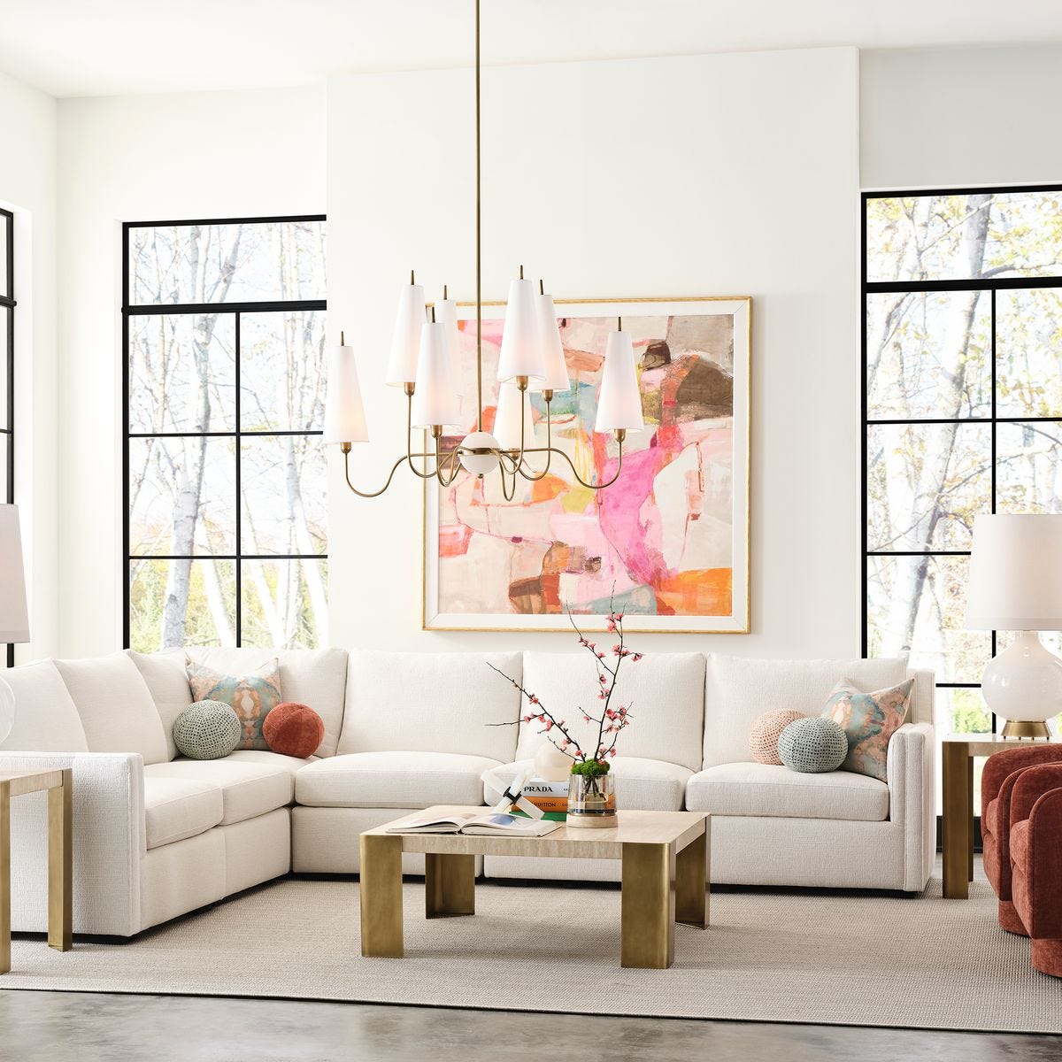 Elle, 8 Lt Chandelier