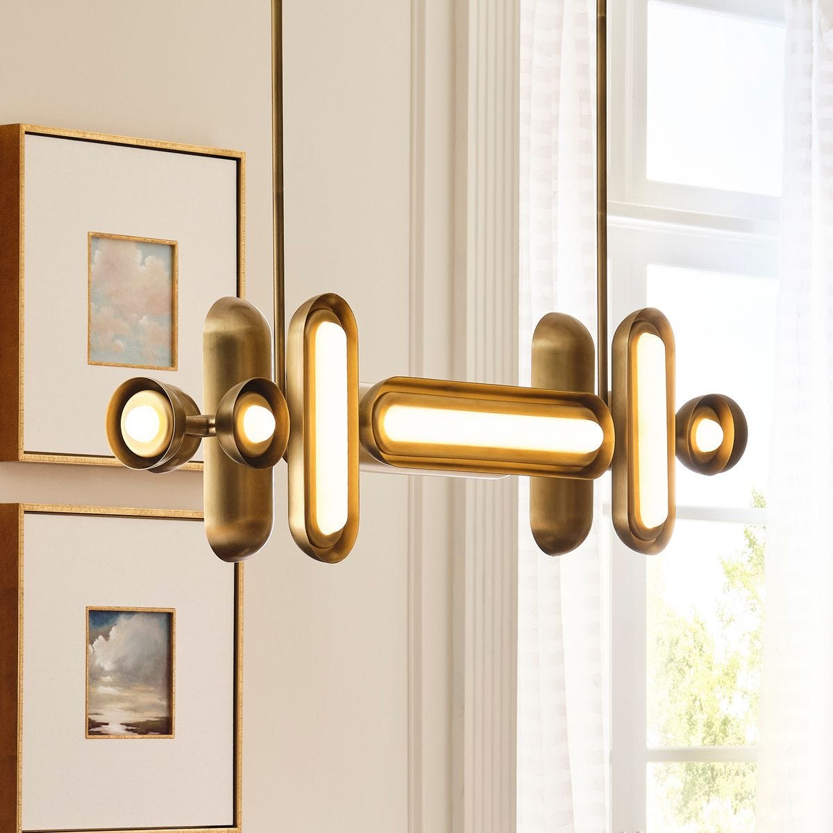 Dot Dash, 12 Lt Pendant