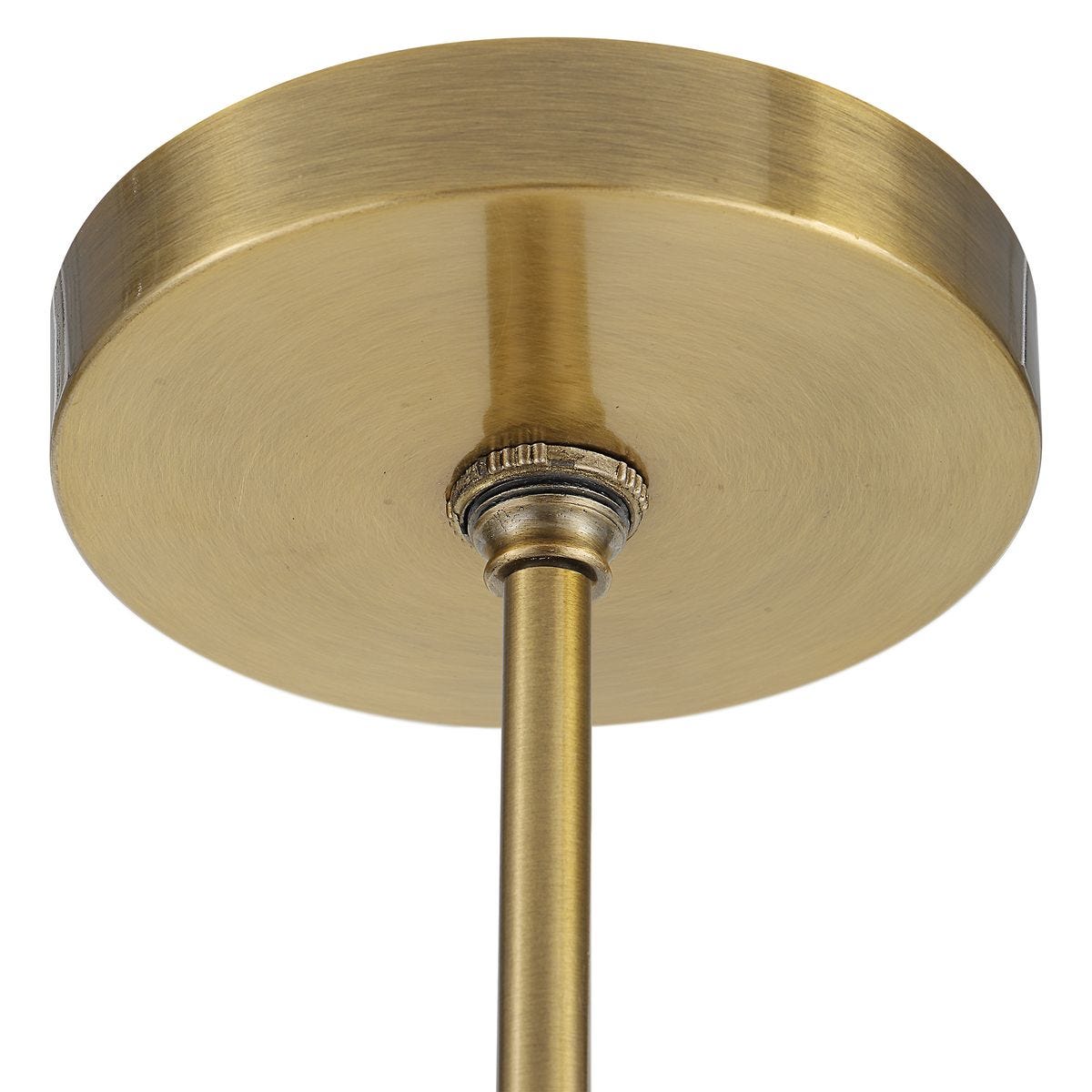 Highly Strung, 8 Lt Round Pendant - White
