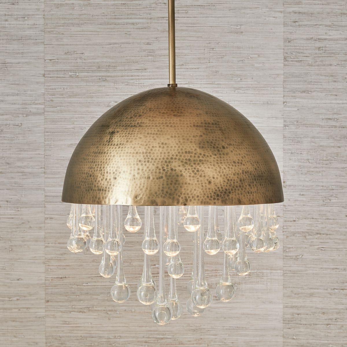 Downpour, 6 Lt Pendant - Round