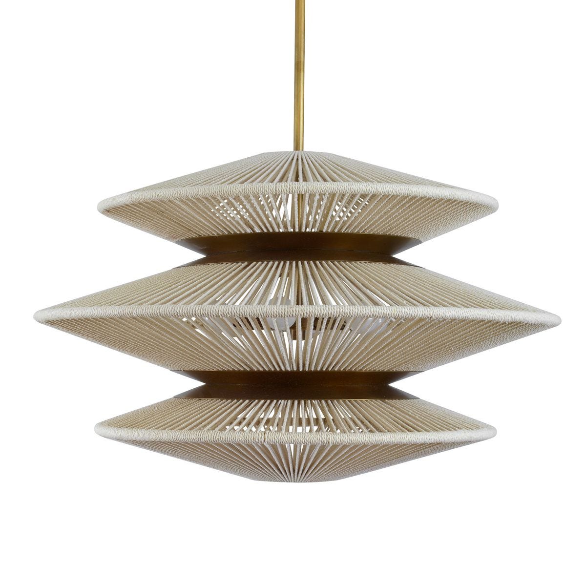 String Trio, 6 Lt Pendant