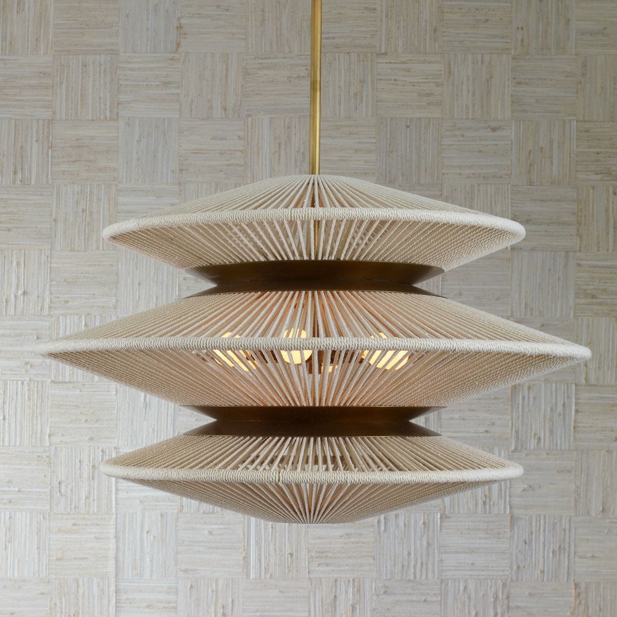 String Trio, 6 Lt Pendant
