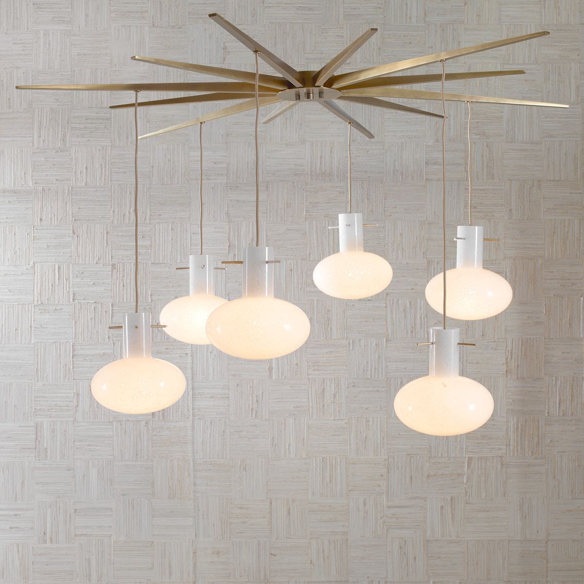 Superstar, 6 Lt Flush Pendant