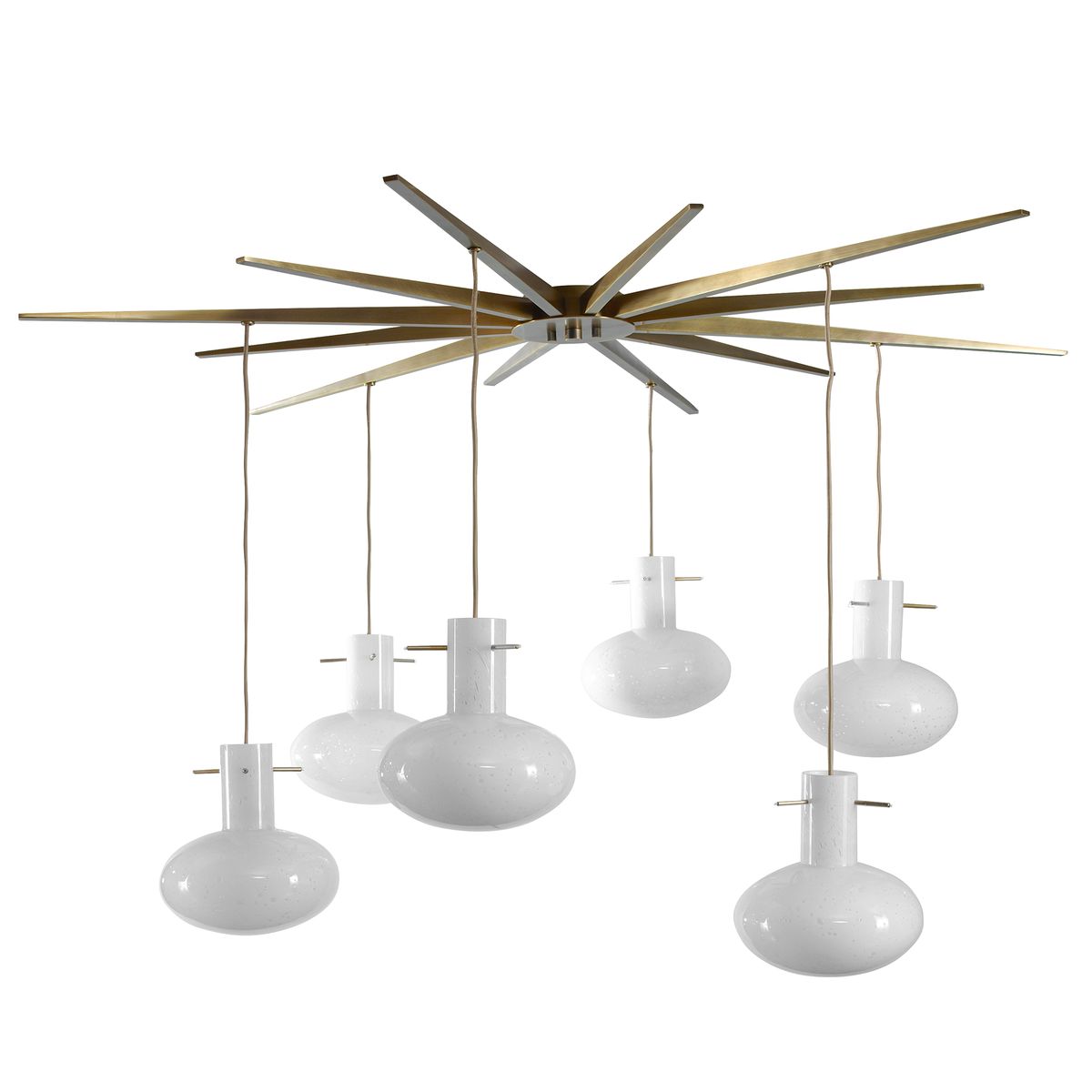 Superstar, 6 Lt Flush Pendant