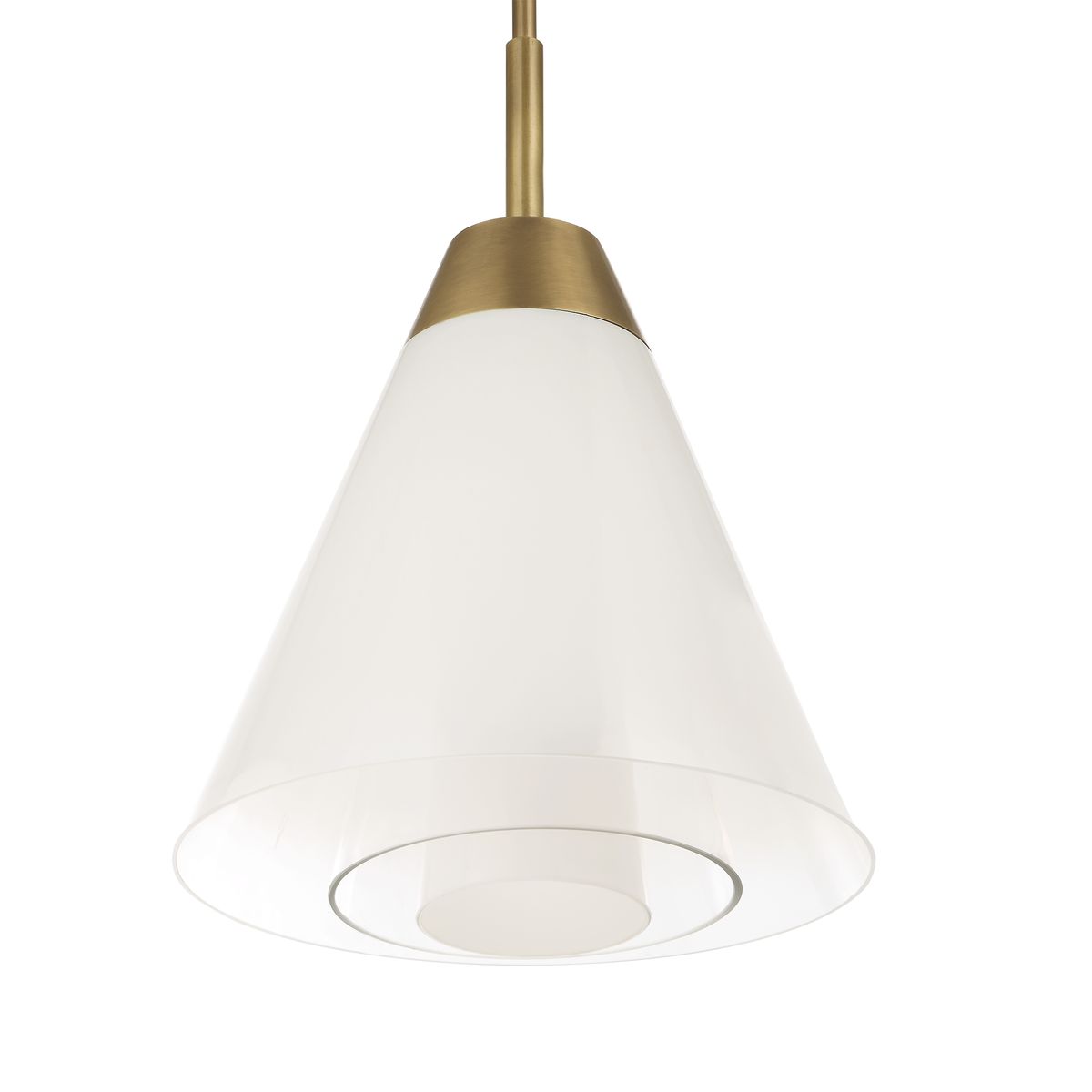 Tiered Ombre, 1 Lt LED Pendant