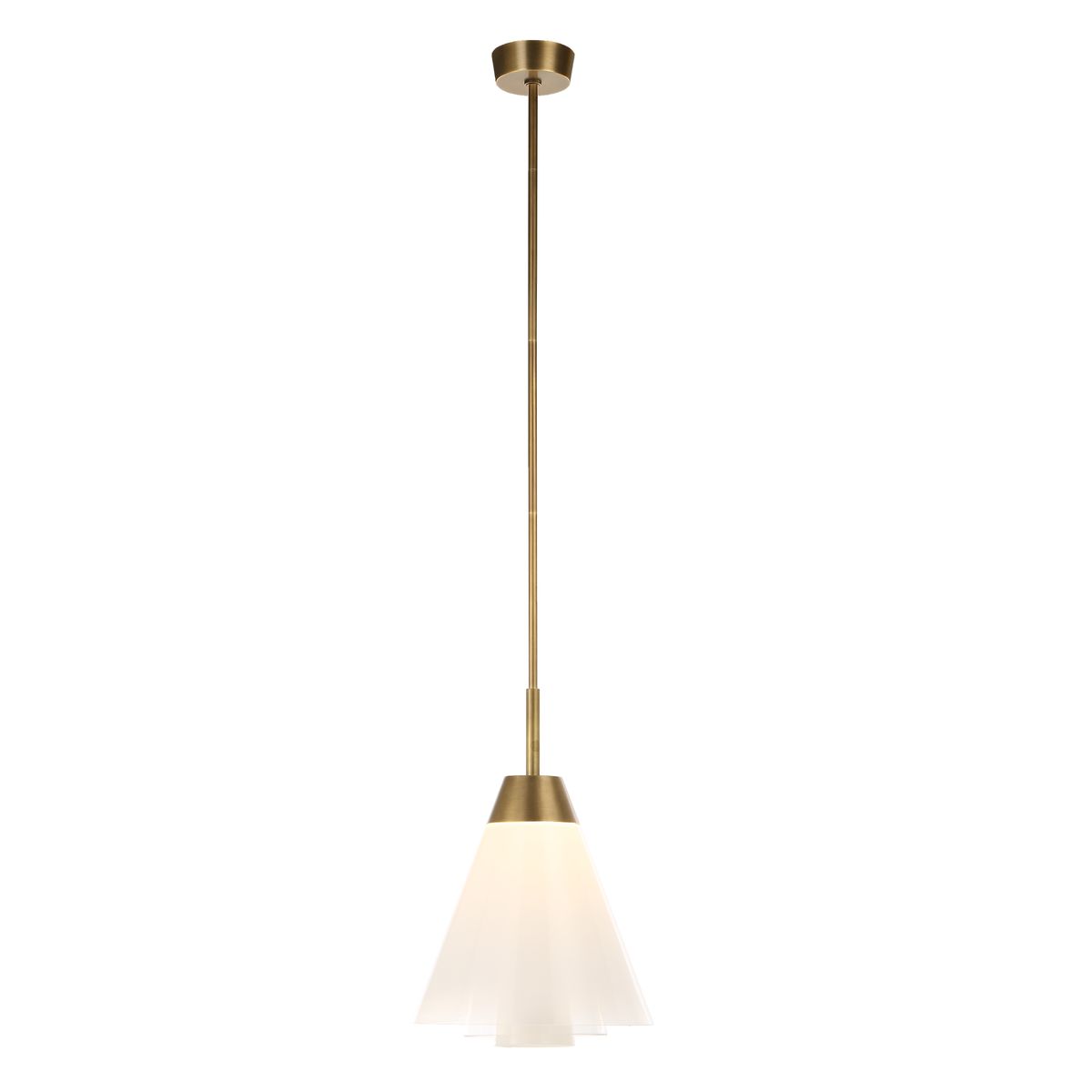 Tiered Ombre, 1 Lt LED Pendant