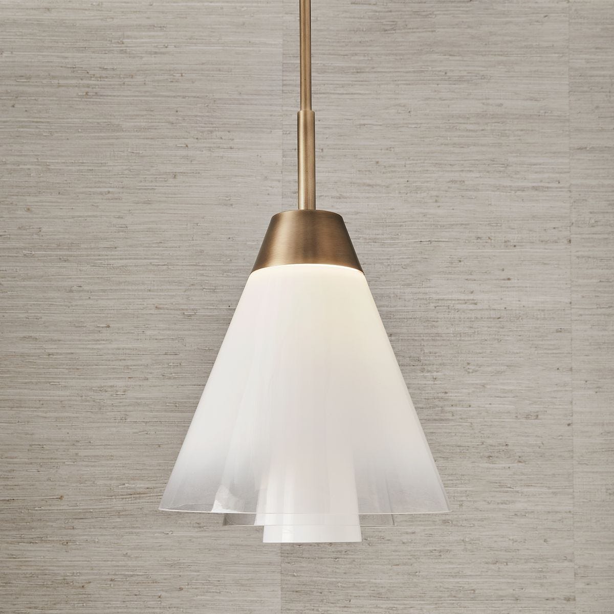 Tiered Ombre, 1 Lt LED Pendant