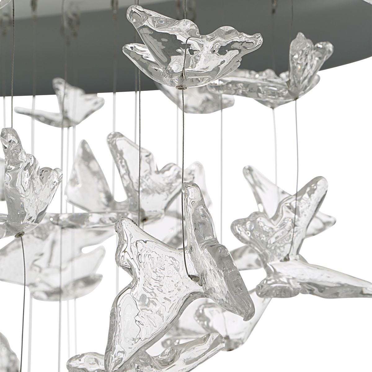 Butterfly Effect, 5 Lt LED Pendant