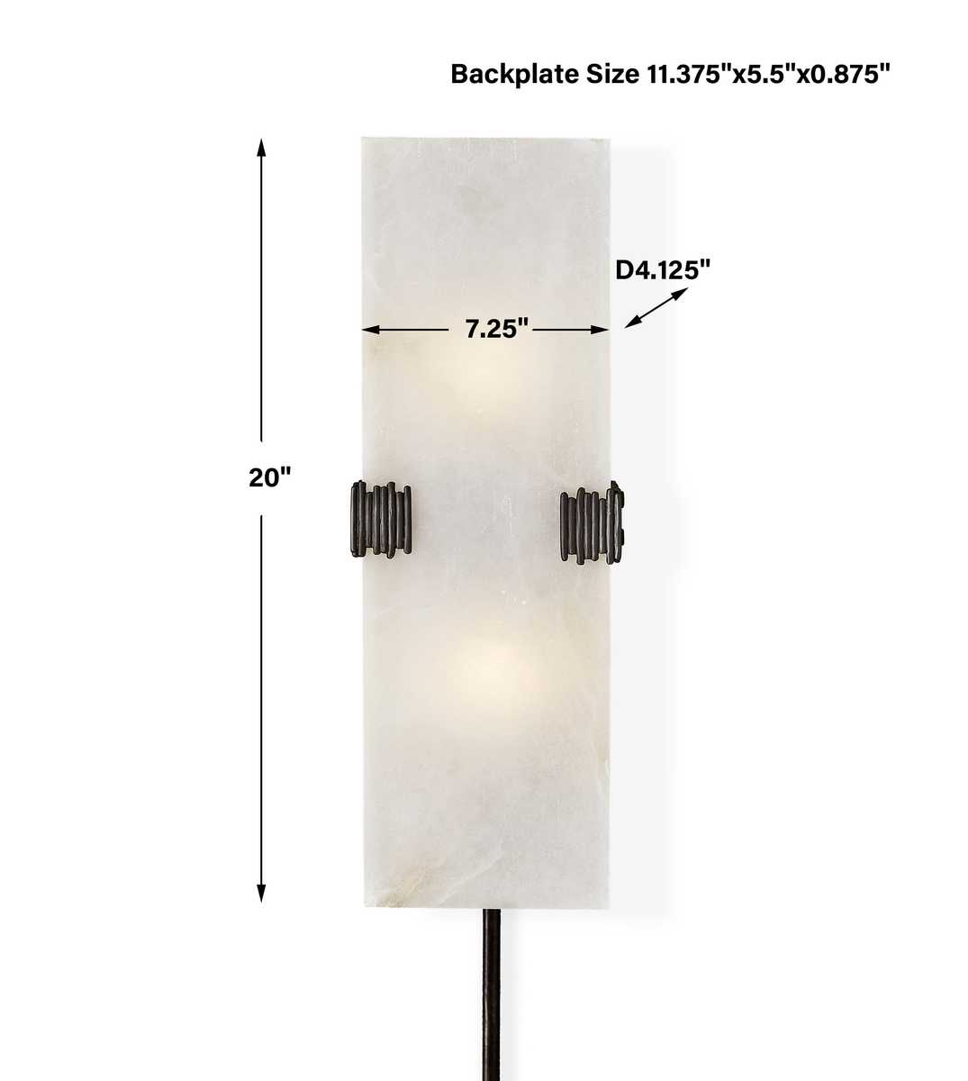 Clasp, 2 Lt Sconce - Bronze