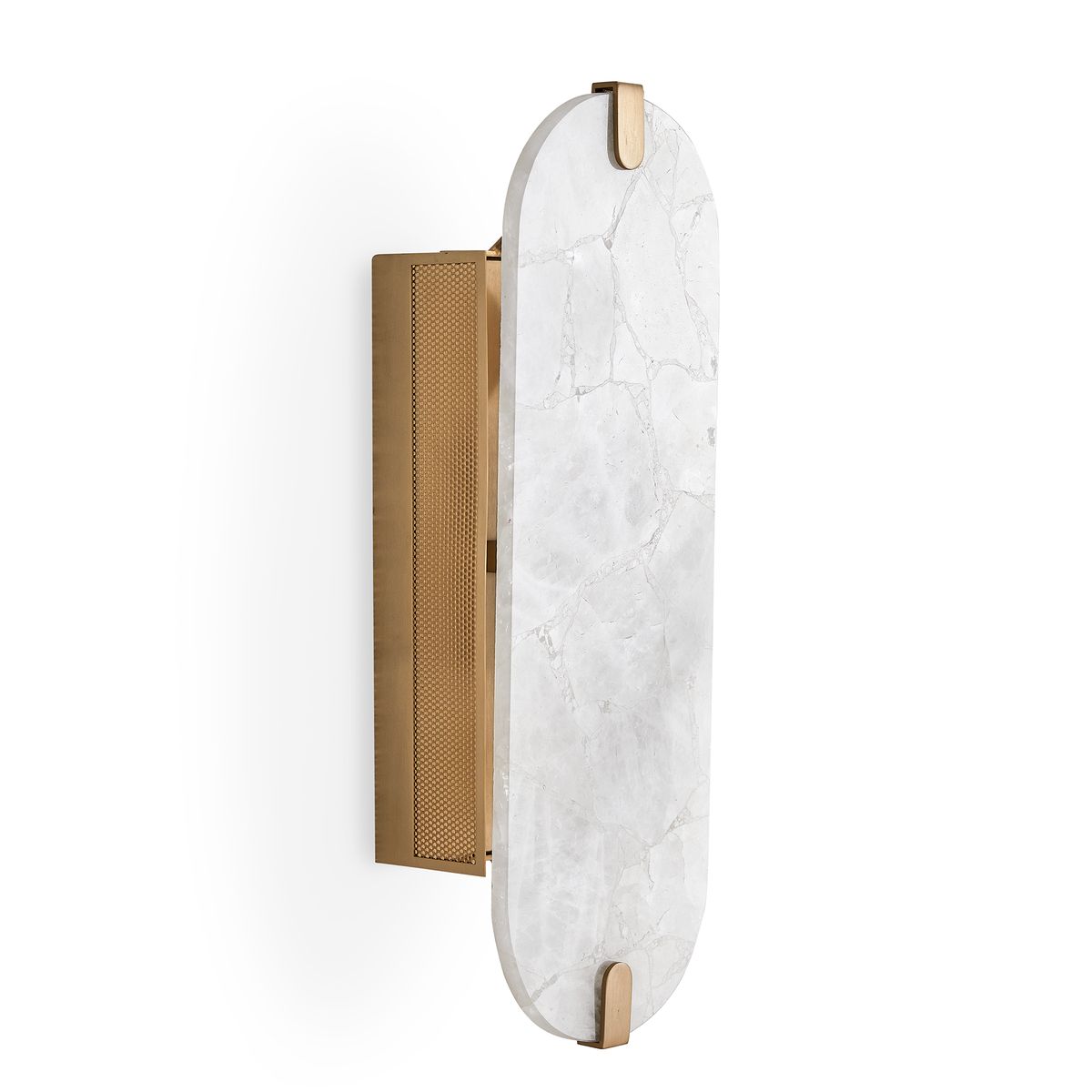Lustrous, 2 Lt Sconce - Crystal