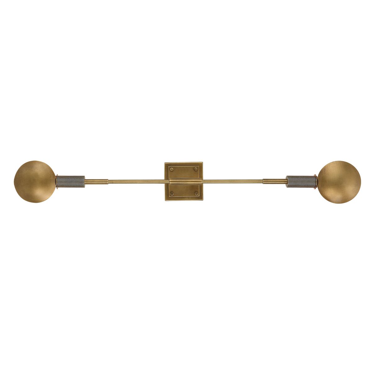 Polar, 2 Lt Sconce - Light Antique Brass
