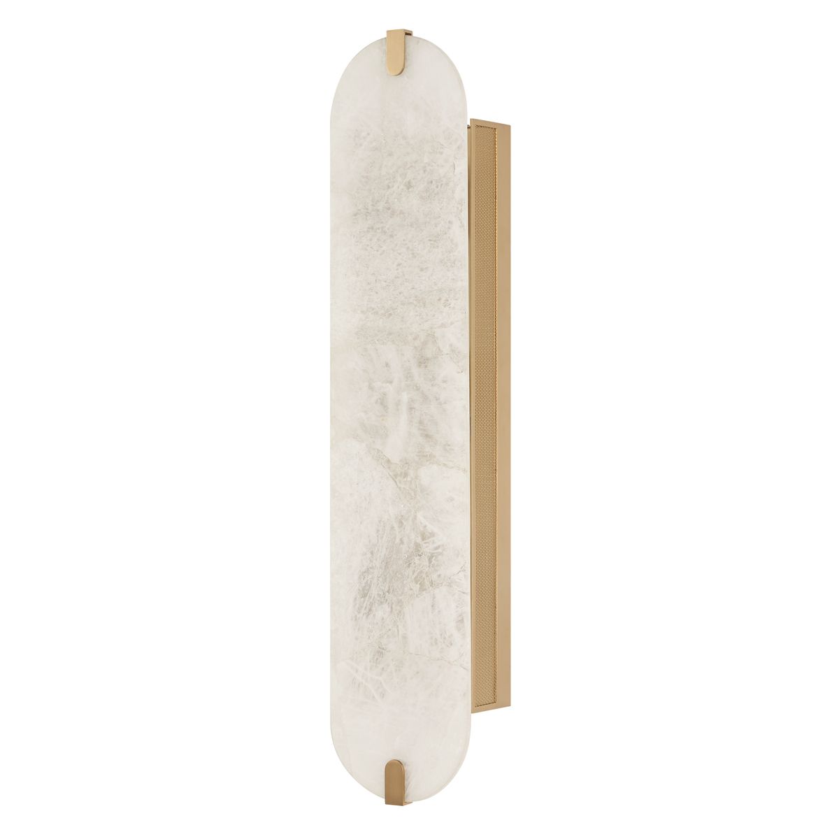 Lustrous, 3 Lt Sconce - Crystal