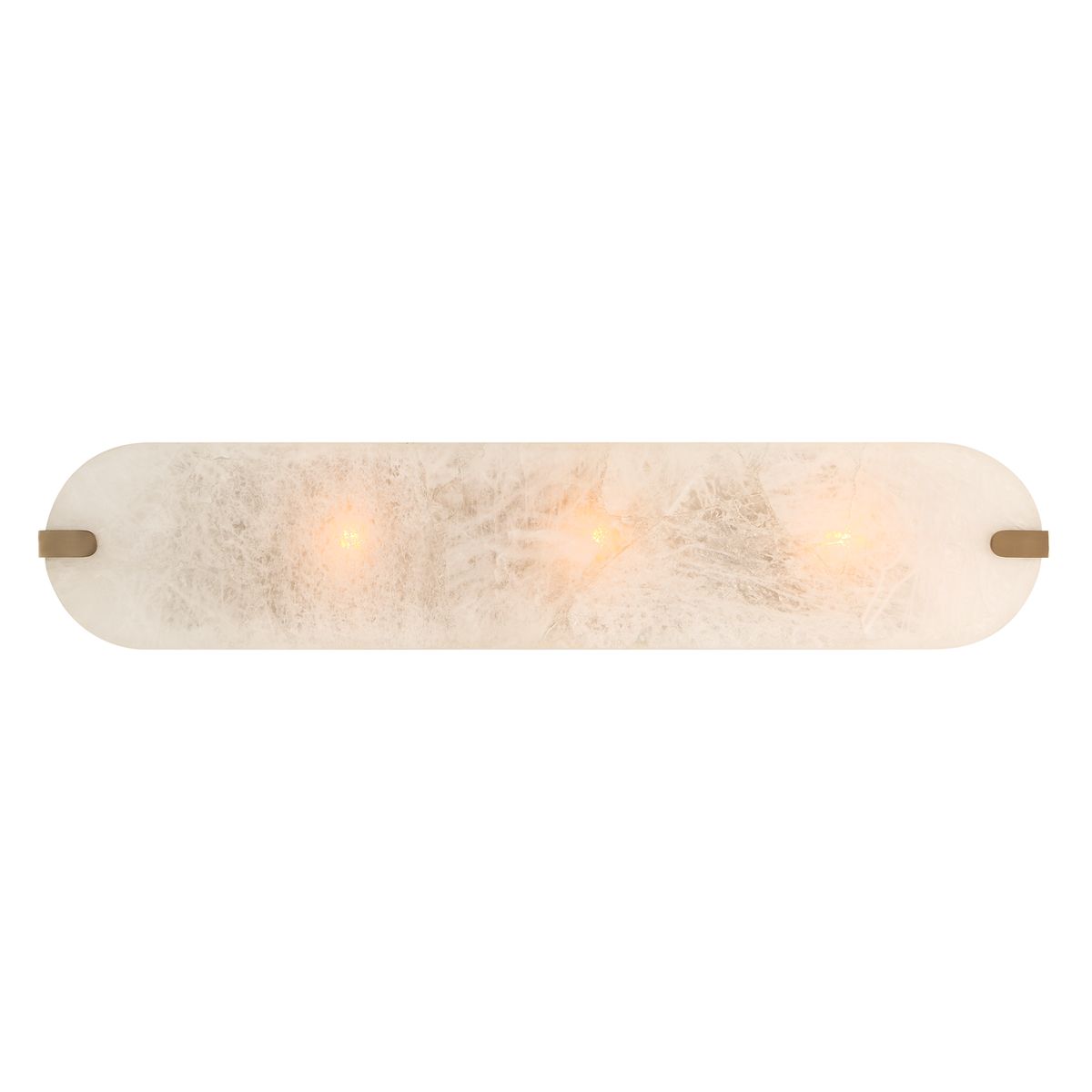 Lustrous, 3 Lt Sconce - Crystal