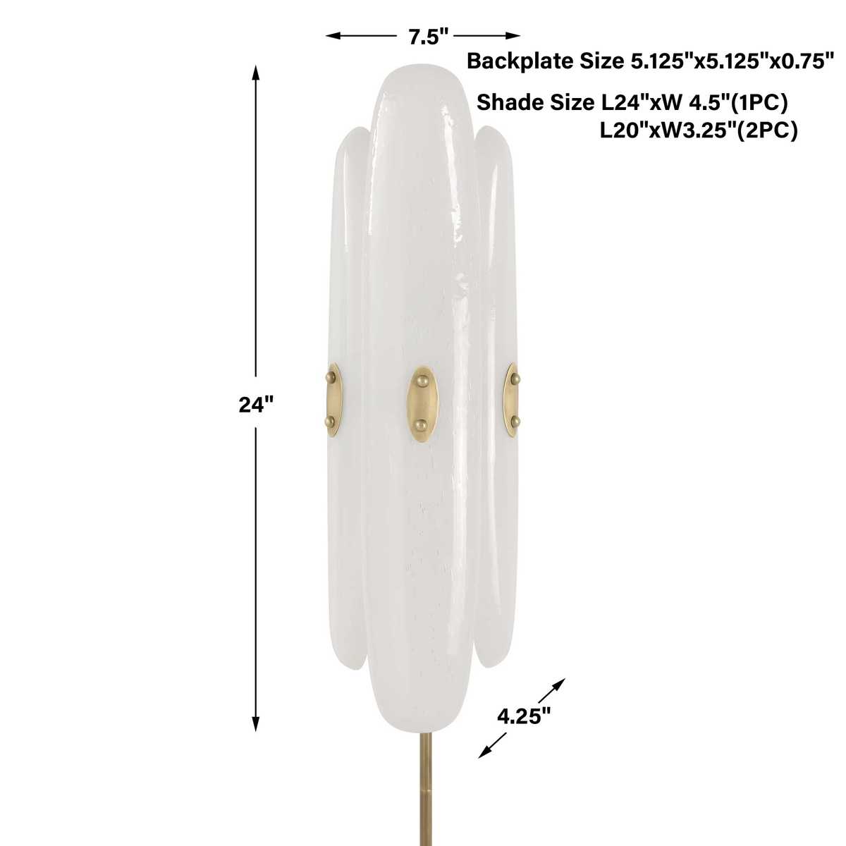 Elliptical, 2 Lt Sconce