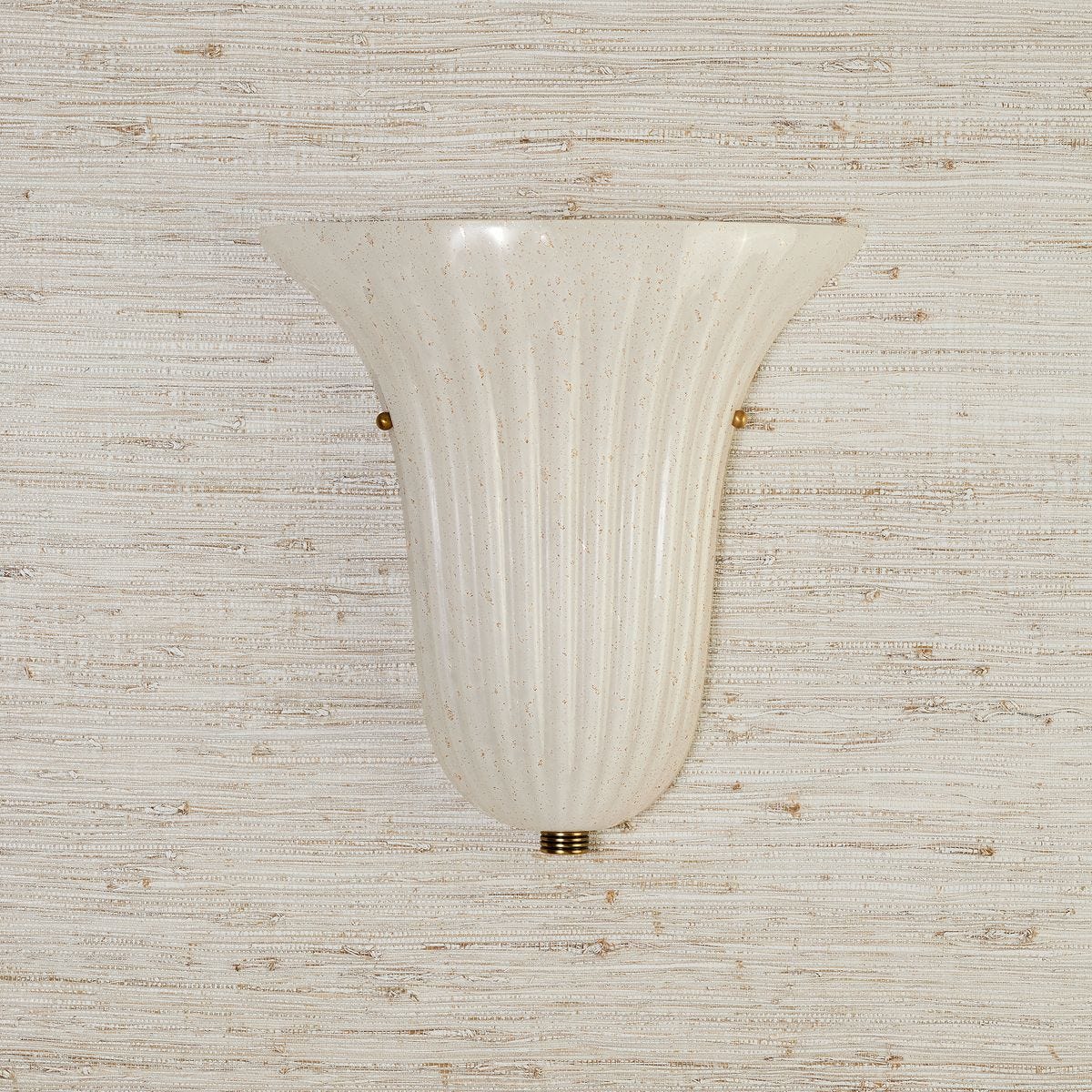 Fluted Tulip, 1 Lt Sconce