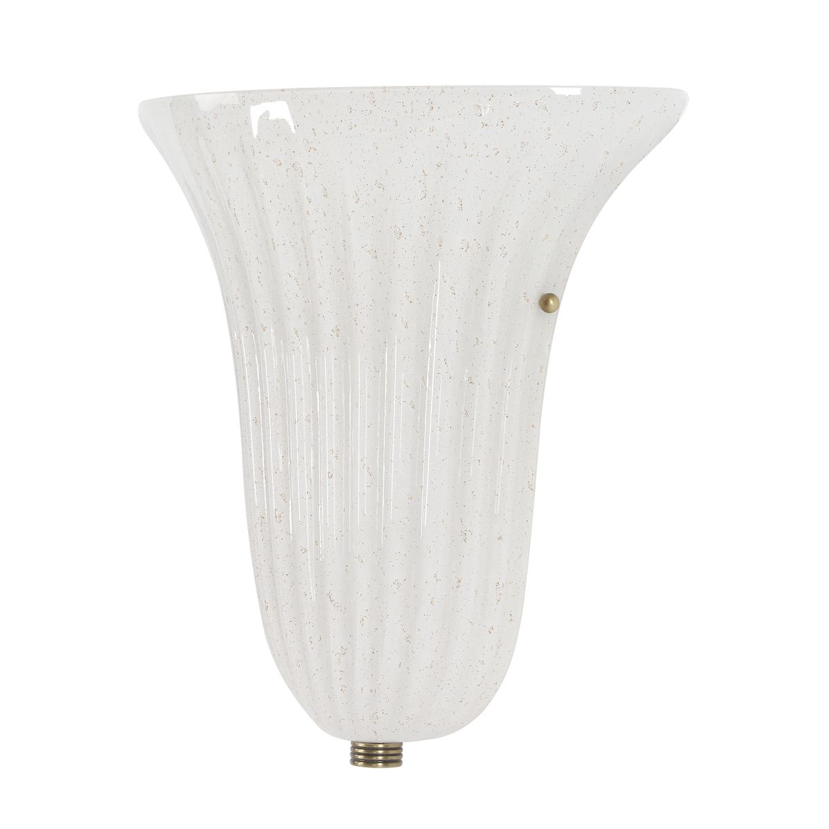 Fluted Tulip, 1 Lt Sconce