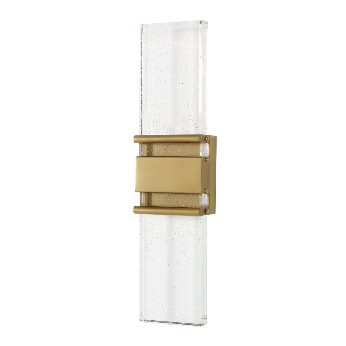 Banded Block, LED Sconce