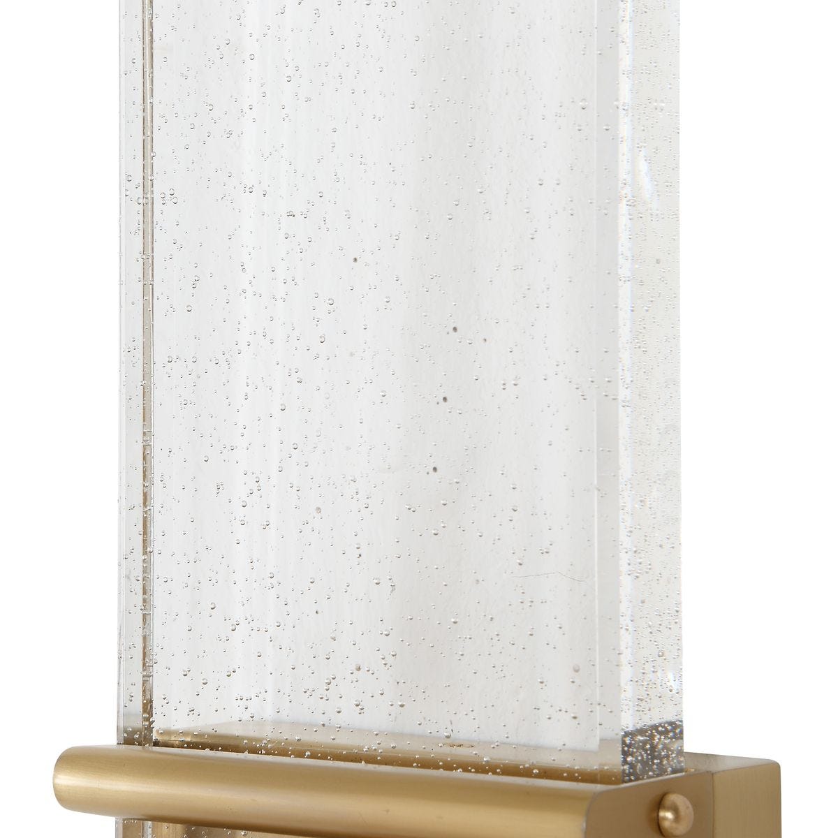Banded Block, LED Sconce