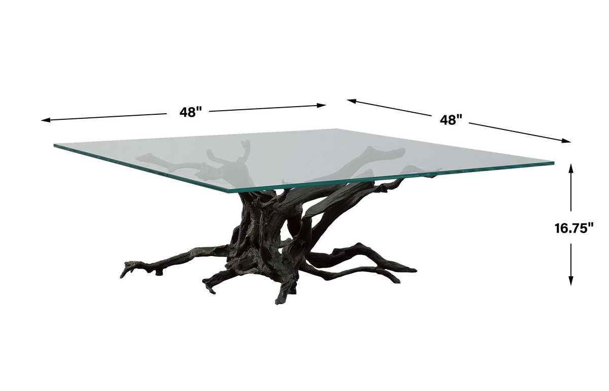 Big Sur Coffee Table - Bronze, 2 Cartons