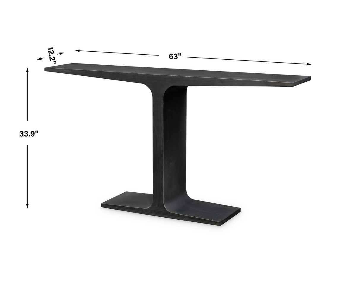 I-Beam Console Table