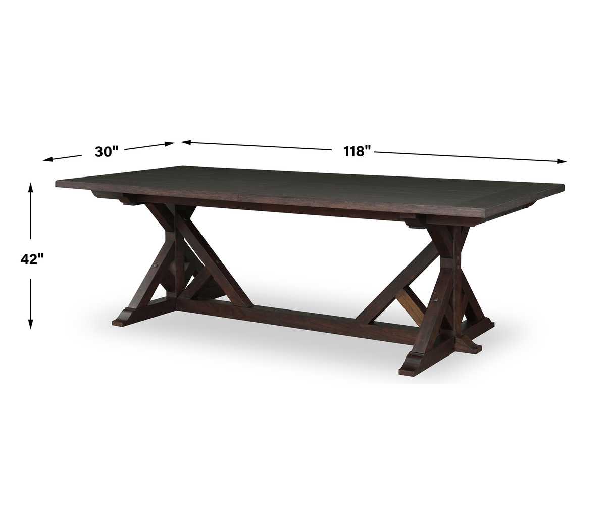 Low Country Extension Dining Table