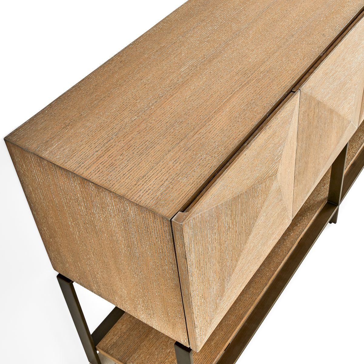 Trapezoid 6 Door Cabinet
