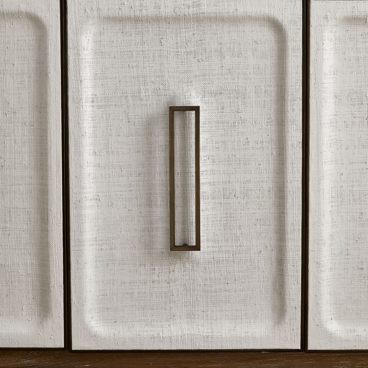 White Linen 3 Door Cabinet