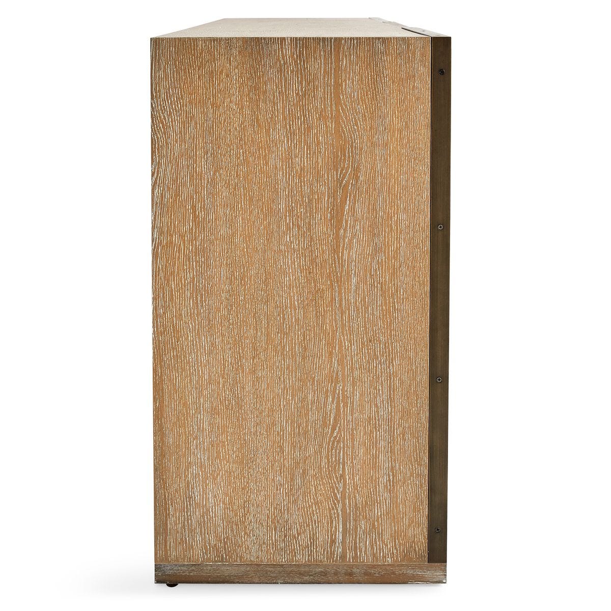 White Linen 3 Door Cabinet