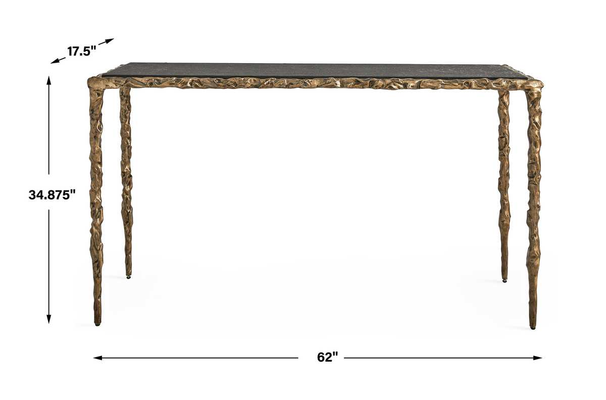Lava Console Table, 2 Cartons