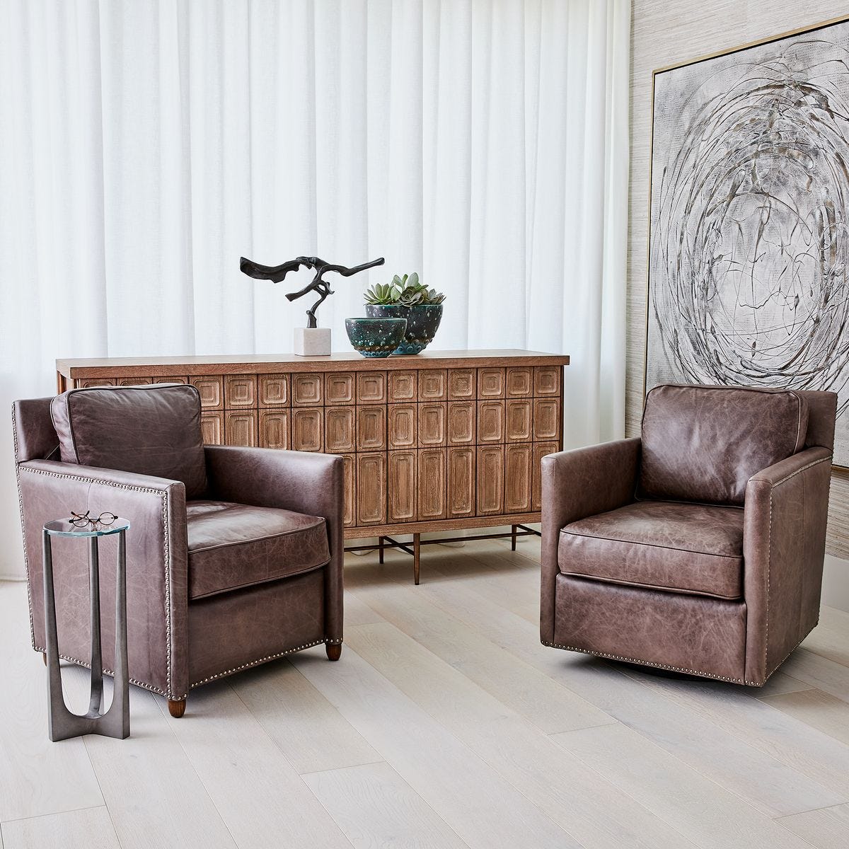 Roosevelt Club Chair - Smoke