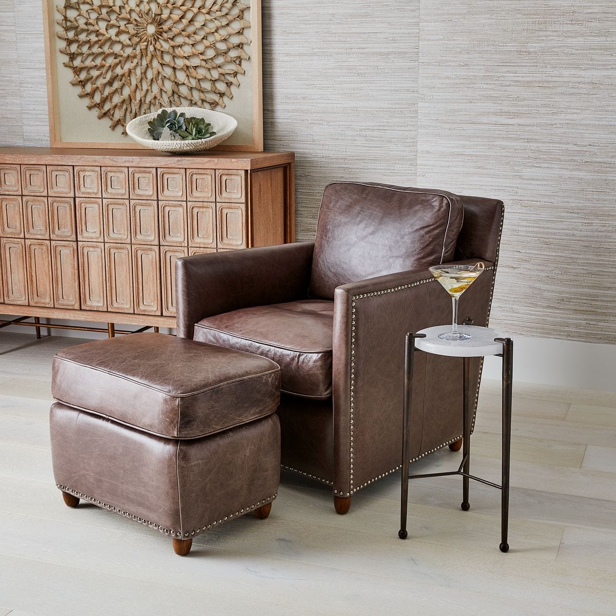 Roosevelt Club Chair - Smoke