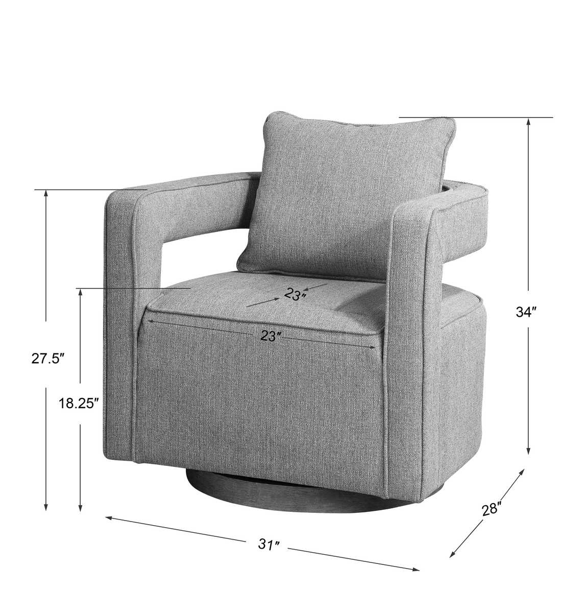 Nixon Swivel Chair