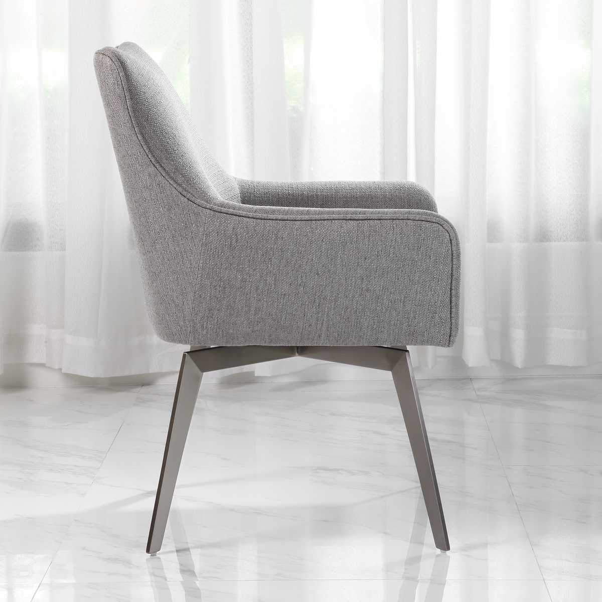 Let's Twist Dining Chair - Gray