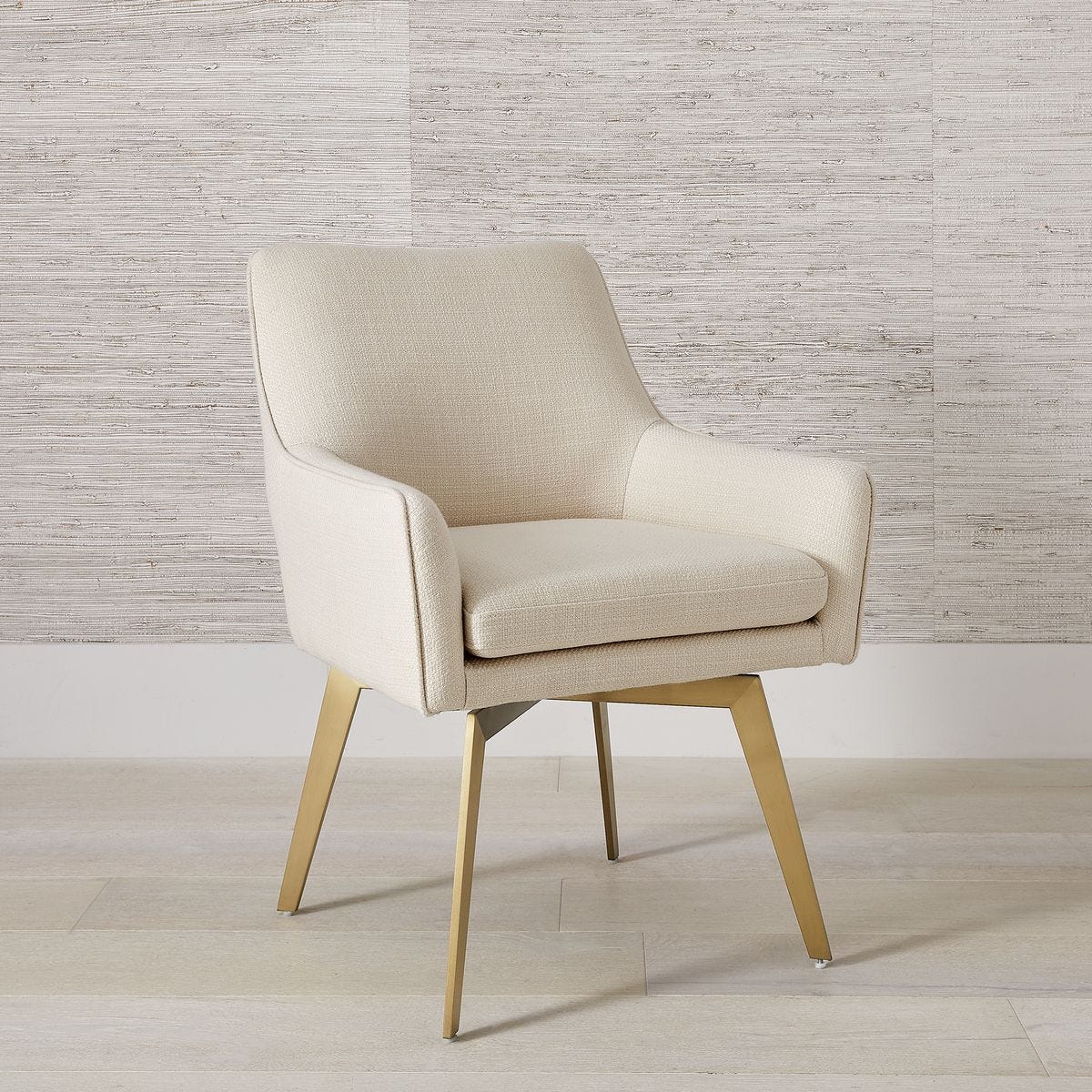 Let's Twist Dining Chair - Ivory