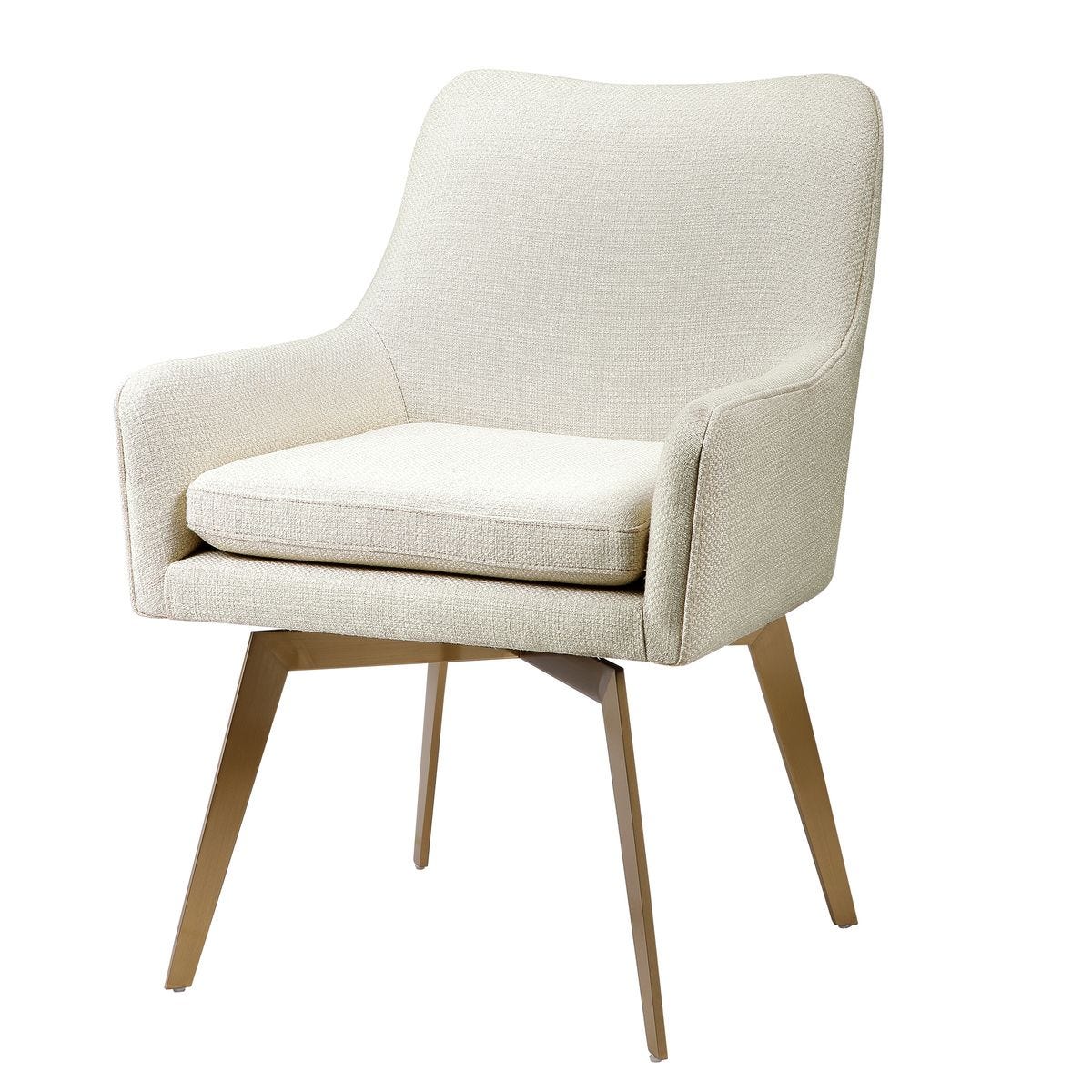 Let's Twist Dining Chair - Ivory