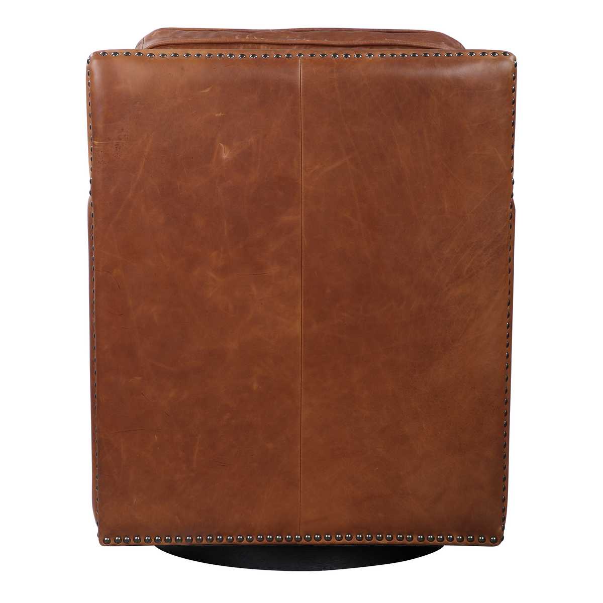 Roosevelt Swivel Chair - Cognac