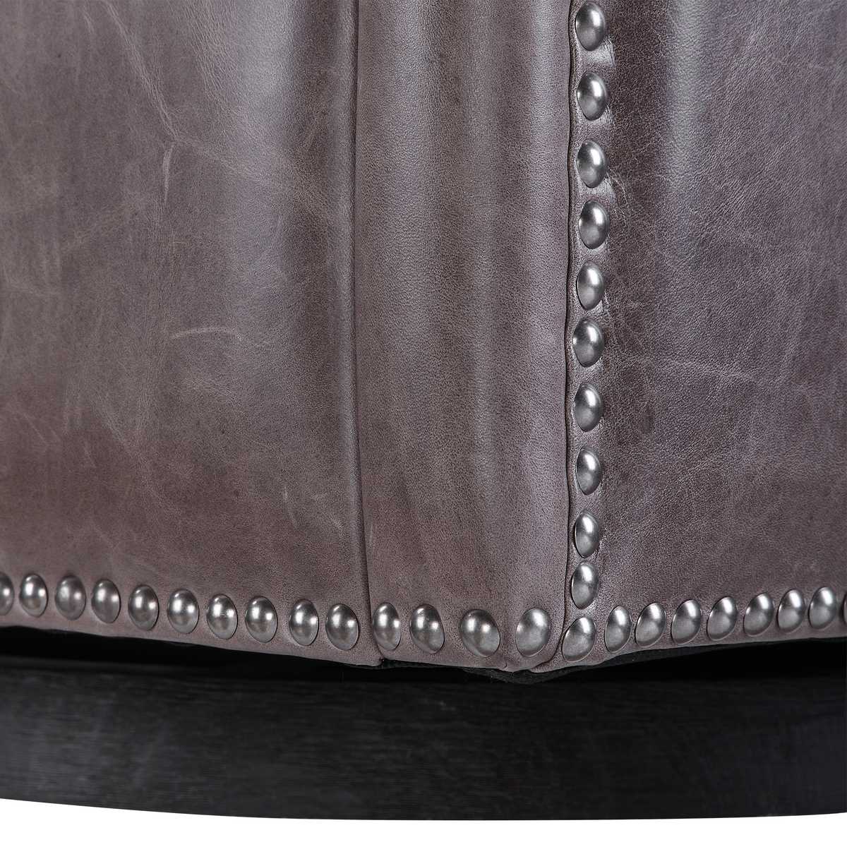 Roosevelt Swivel Chair - Smoke
