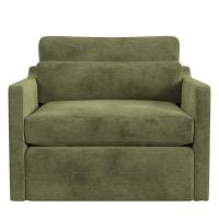 Slope Swivel Chair-and-a-Half - Antique Loden