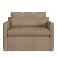 Slope Swivel Chair-and-a-Half - Lush Tawny