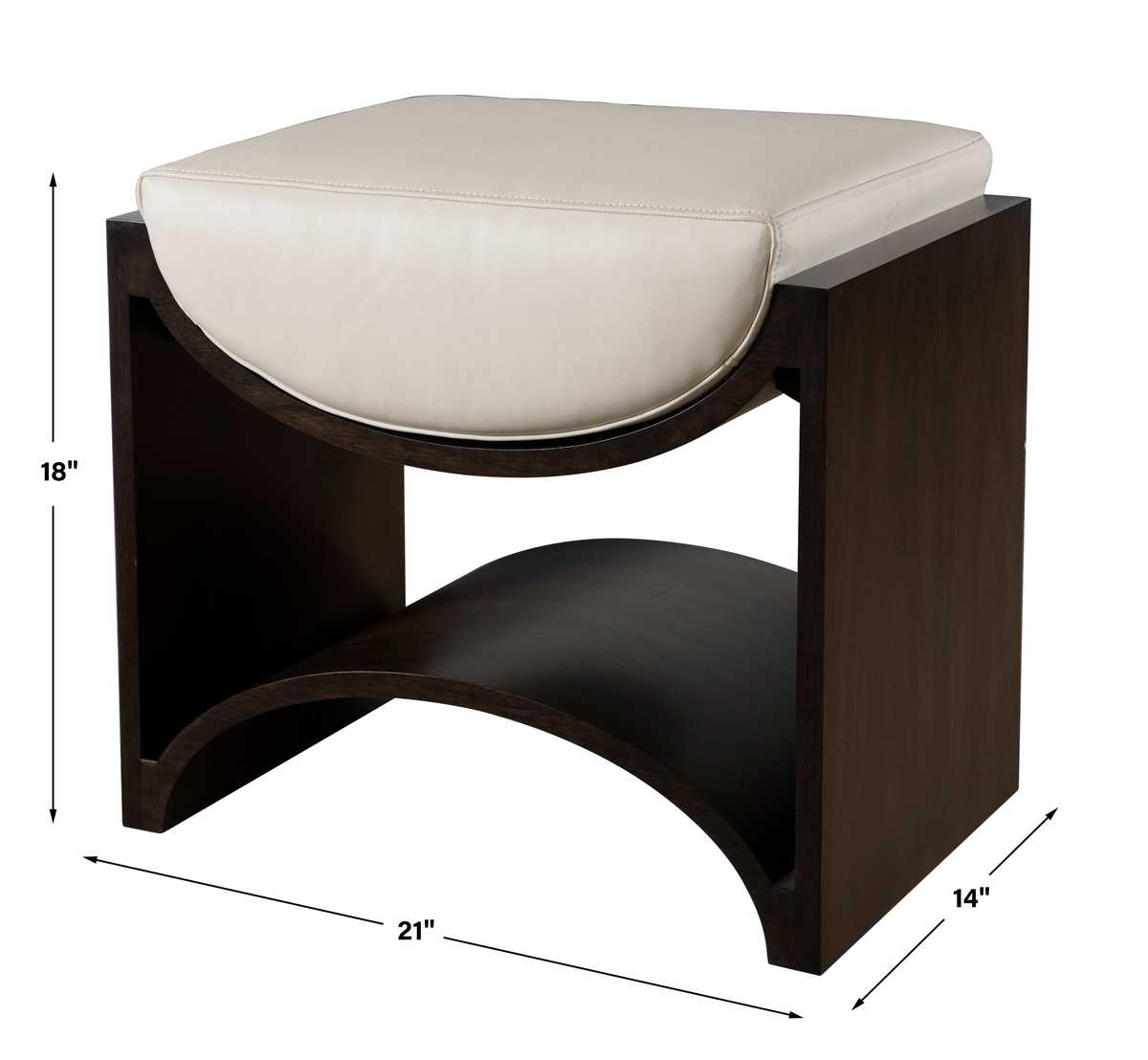 Cradle Bench - Walnut