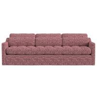 Slope 90 inch Sofa - Tweedy Bird Purple Finch