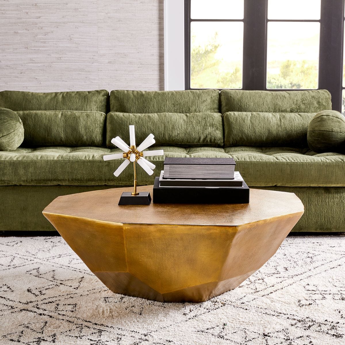 Slope 90 inch Sofa - Antique Loden